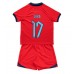 Billige England Bukayo Saka #17 Bortetrøye Barn VM 2022 Kortermet (+ korte bukser)